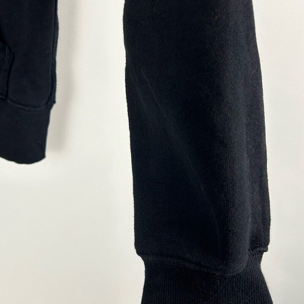 TNA Sweatfleece Cozy fleece Sweater women’s large black snug fit - Picture 9 of 11